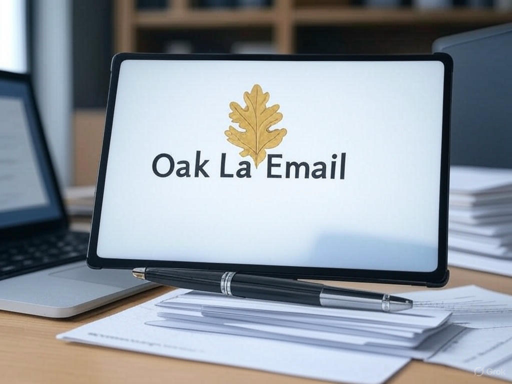 Oak La Email Logo